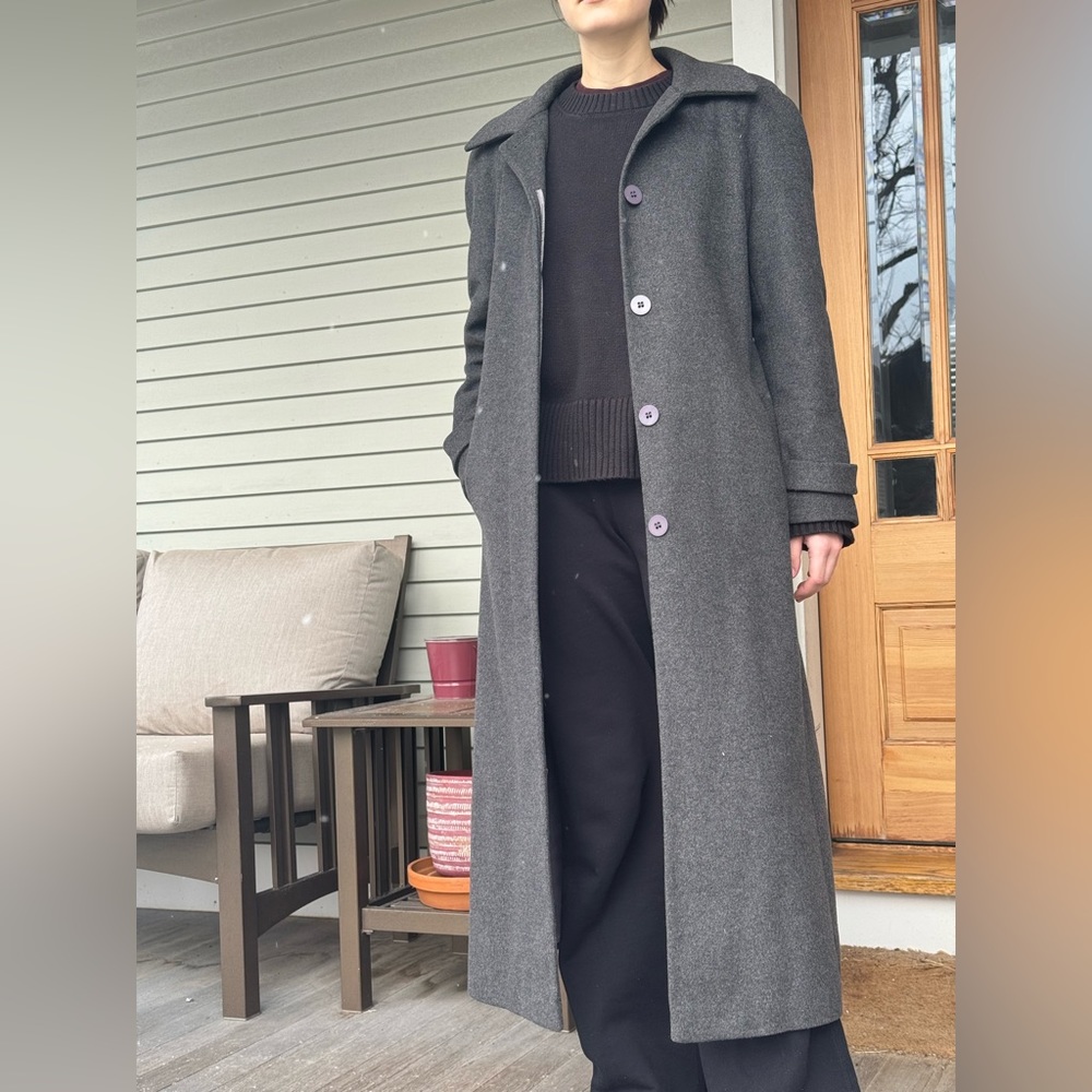 Preston & York Gray Maxi Coat